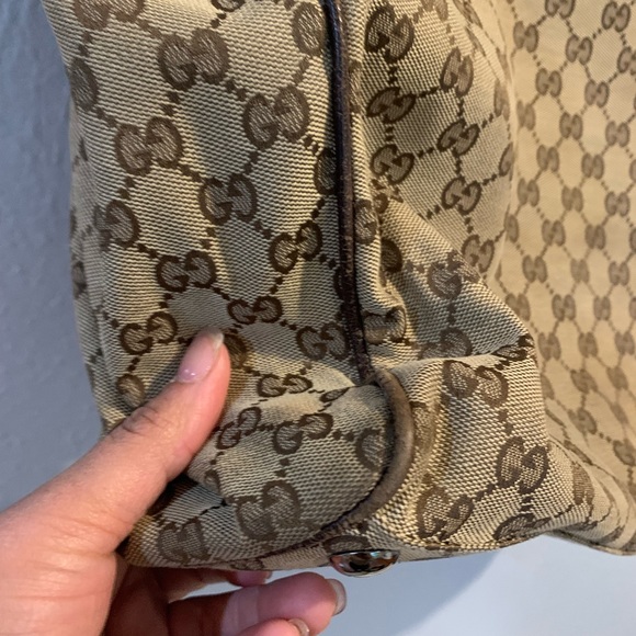 VINTAGE GUCCI SAC TOTE BAG - Picture 6 of 15